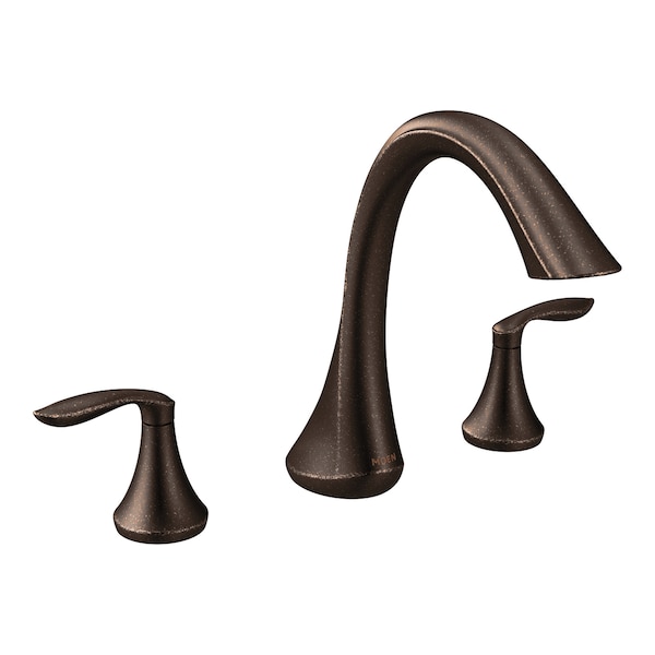 Two-Handle Roman Tub Faucet Oil Rubbed Bronze